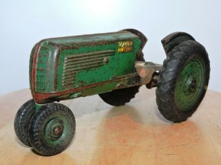 Vintage Arcade Cast Iron Oliver 70 Row Crop Toy Farm Tractor