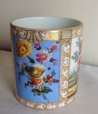 Vintage Vienna Meissen Dresden Porcelain Puitti Gold Gilded Cup & Saucer / Bowl 6