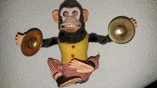 Vintage Ck Toy Story 3 Jolly Chimp Musical Battery Operated Monkey Japan