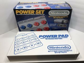 Vintage Nes Nintendo Power Pad Controller With Box