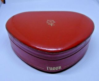 Vintage Red Tudor By Rolex Wristwatch Box