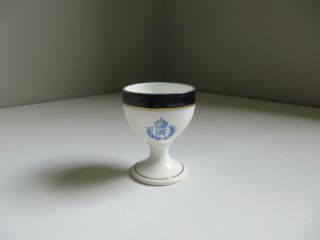 Vtg Rare Raf Officers Mess Egg Cup George Jones Sons Crescent China