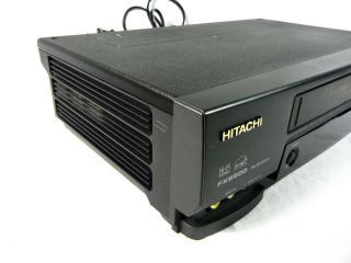 HITACHI VT - FX - 6500A VINTAGE VCR VHS DA 4,  2 Head Cleaned Full Package 3