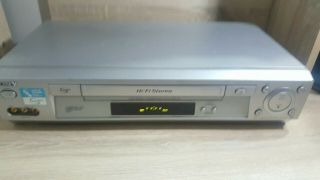 Sony Vintage Slv - N700 Vcr Recorder Player Cassette Video Stereo Hi Fi