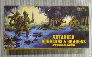 Grenadier Vintage Ad&d Denizens Of The Swamp Box Set 1980 Dungeons Dragons