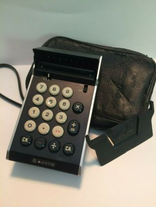 Vintage Sanyo Icc - 804d Calculator Only,  No Power Cord (unknown)