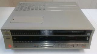 Vintage Sony Beta Hi - Fi Video Cassette Recorder Model Sl - 5200