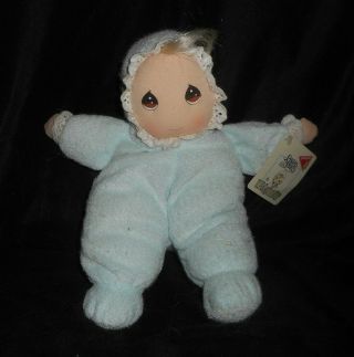Vintage 1995 Dakin Precious Moments Terry Cloth Baby Boy Stuffed Animal Plush