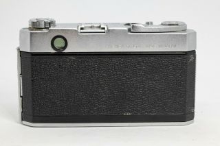 Vintage Yashica 35 - F rangefinder camera with hood - extremely rare - film 6