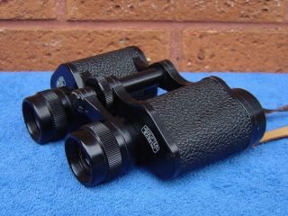 Quality Vintage Carl Zeiss Jena Binoculars Jenoptem 8 x 30 W In Orig Case 2