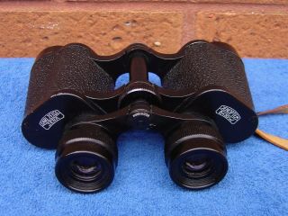Quality Vintage Carl Zeiss Jena Binoculars Jenoptem 8 x 30 W In Orig Case 6