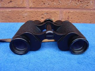 Quality Vintage Carl Zeiss Jena Binoculars Jenoptem 8 x 30 W In Orig Case 7