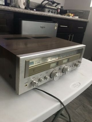 Vintage Sansui Model G - 2000 AM - FM Stereo Receiver 2