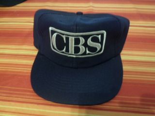 Vintage Cbs Network Baseball Cap Hat