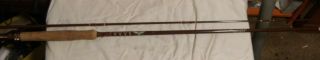 Vintage Fenwick FF756 7 1/2 ' 3oz 6 wt Line Two Piece Fly Rod With ALUMINUM TUBE 4