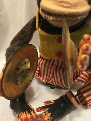 Vintage Jolly Chimp Clapping Cymbal Monkey Battery toy made in Japan C.  K. 8