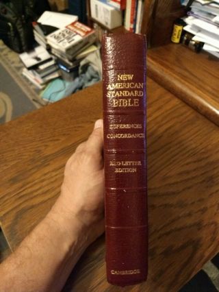 Vintage Cambridge Nasb American Standard Bible