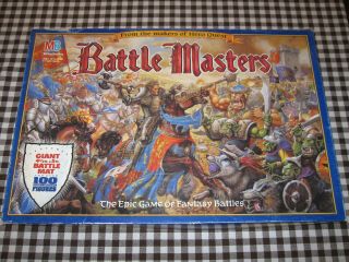 Vintage 1992 Battle Masters Board Game 99 Complete.  From The Maker Of Heroquest