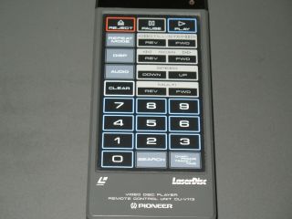 Vintage Pioneer LD - V2200 Laser Vision disc video player with remote control 2
