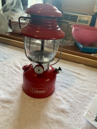 1959 Vintage Coleman Model 200a Single Lantern The Sunshine Of The Night 5 - 59