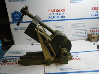Vintage Multi - Angle Machinist Vice For Drill Press Or Milling Machine