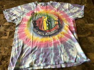 Phish 1997 Summer Tour Tie Dye T Shirt Mens Xl Vintage 90 