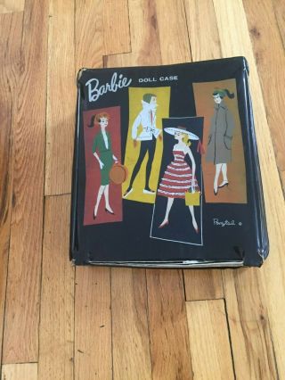 Vintage Barbie Doll With Case And Clothes