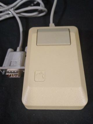 Vintage Apple Macintosh Keyboard M0110A w/ Apple M0100 Mouse 8