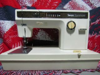 Vintage Sears Kenmore Portable Sewing Machine Model 158.  18141