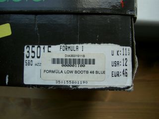 Vintage Diadora F1 Driving boots same type as worn by Ayrton Senna 80s/90s 3