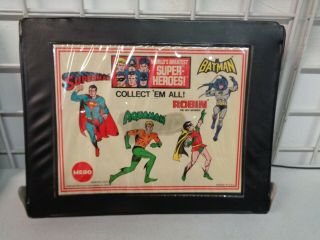 Vintage 1973 Mego Worlds Greatest - Heroes Figure Collector Case