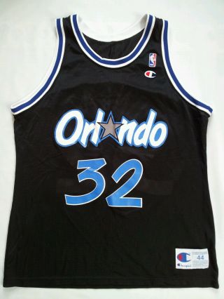 Vintage Made In Usa Champion Orlando Magic 32 Shaquille O 