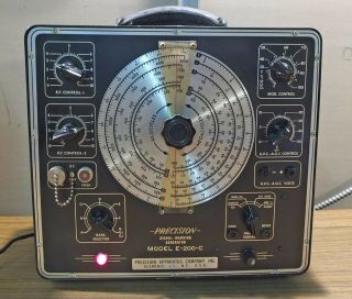 Vintage Precision Signal - Marking Generator Rf Tube Model E - 200 - C