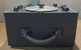 Vintage Precision Signal - Marking Generator RF Tube Model E - 200 - C 6