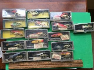 16 Old Pal Fish Lure In Boxes Hydron Scented Lure
