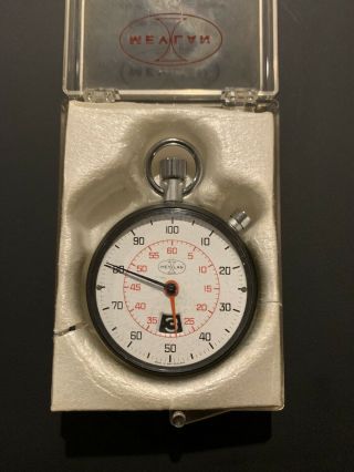 Rare Vintage MEYLAN Stopwatch - Made In Switzerland 3