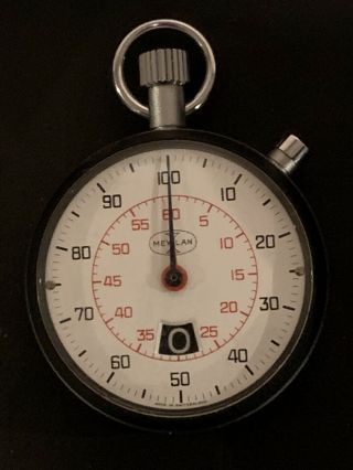 Rare Vintage MEYLAN Stopwatch - Made In Switzerland 7