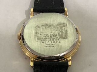 Vintage Citizen Elegance Moon Phase Men ' s Wrist Watch Watch. 4