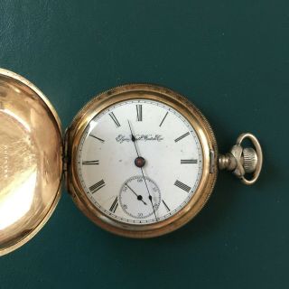 1891 Elgin National Grade 82,  15 Jewels Pocket Watch