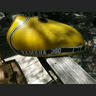 Yamaha Yz 360 Gas Tank,  Vintage Motocross