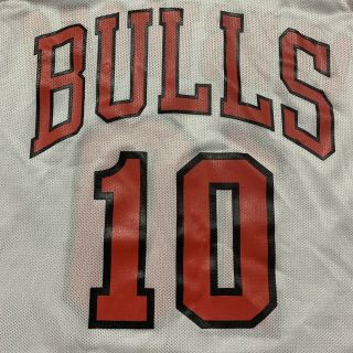 Vintage BJ Armstrong Chicago Bulls Champion Jersey 48 XL,  No Tag - Rare 2