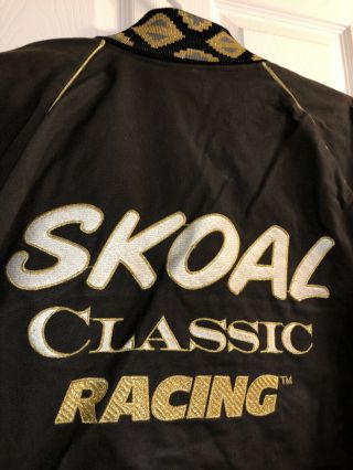 Xl Vintage Nascar Skoal Classic Racing Pit Crew Jacket Tobacco Rodeo America