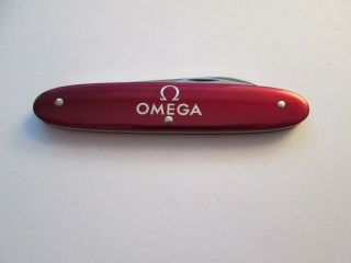 Vintage Omega Watch Victorinox Case Knife Opener - Swiss Made - Rare - - Gorgeous