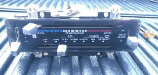 Vintage Ford Bronco A/c Climate Control With Back Window Switch 1980,  1981,  1982
