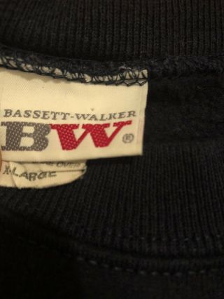 The Abyss Vtg 1989 Film Movie Crewneck Basset Walker Sweatshirt Size Large / XL 6