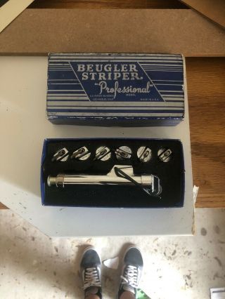 Beugler Striper Kit Nos Pinstriping Tool Vintage