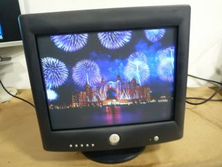 Dell P 793 17 " Black Crt Monitor - Vintage Video Games P793