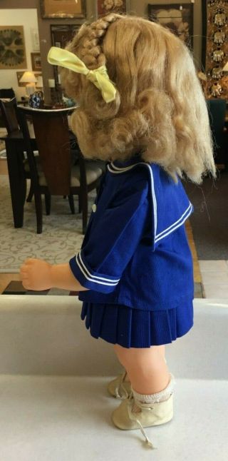 Vintage 16 in.  Terri Lee Pat.  Pending Doll wearing Tagged Sailor Outfit 3