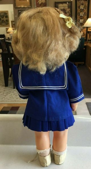 Vintage 16 in.  Terri Lee Pat.  Pending Doll wearing Tagged Sailor Outfit 4