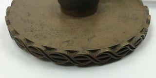 Vintage Wood Handle Brass Wheel W.  O.  Hickok Harrisburg 682 Hand Embosser Tool 5
